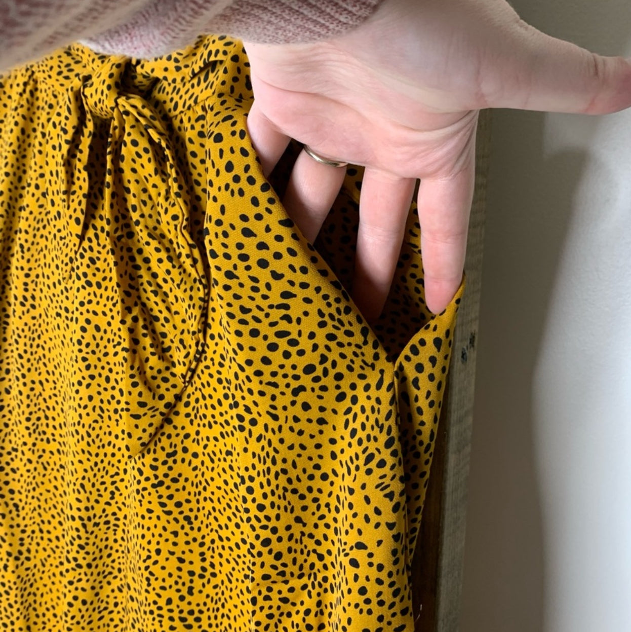 dalmatian print pants - wide leg pants for fashion