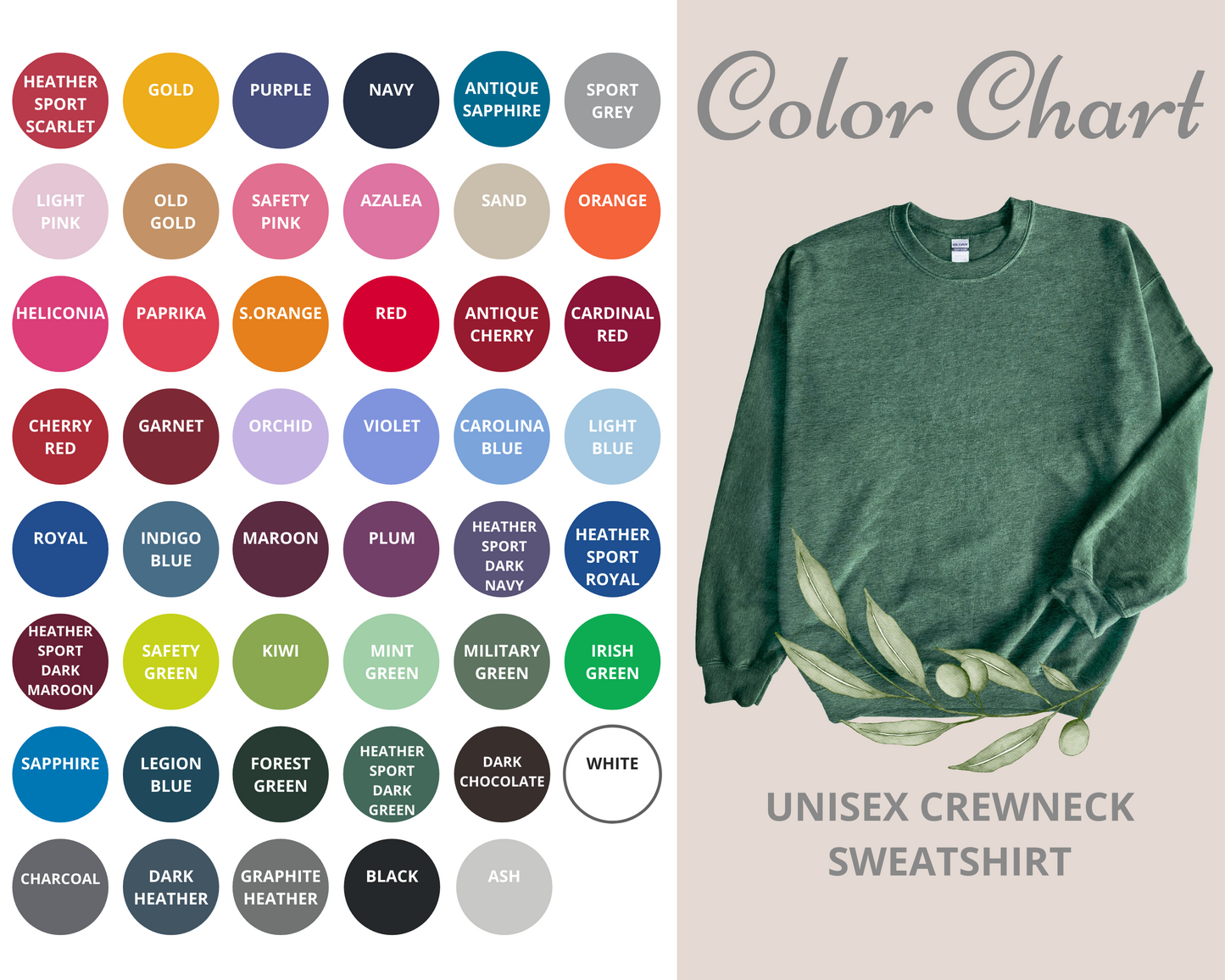 Embroidered Bows Pullover Crewneck Sweatshirt