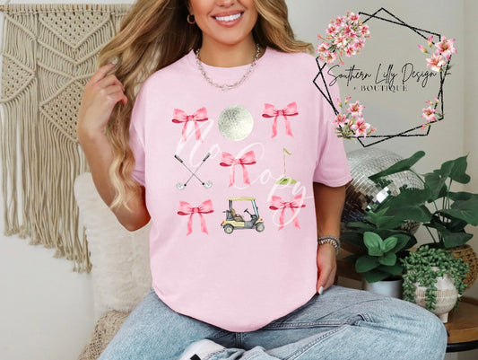 Preppy Golf Aesthetic Tee