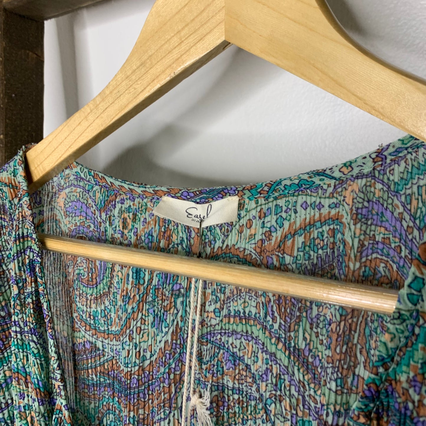 Easel Paisley Maxi Dress S