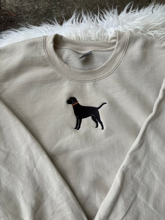 Labrador Embroidered Sweatshirt