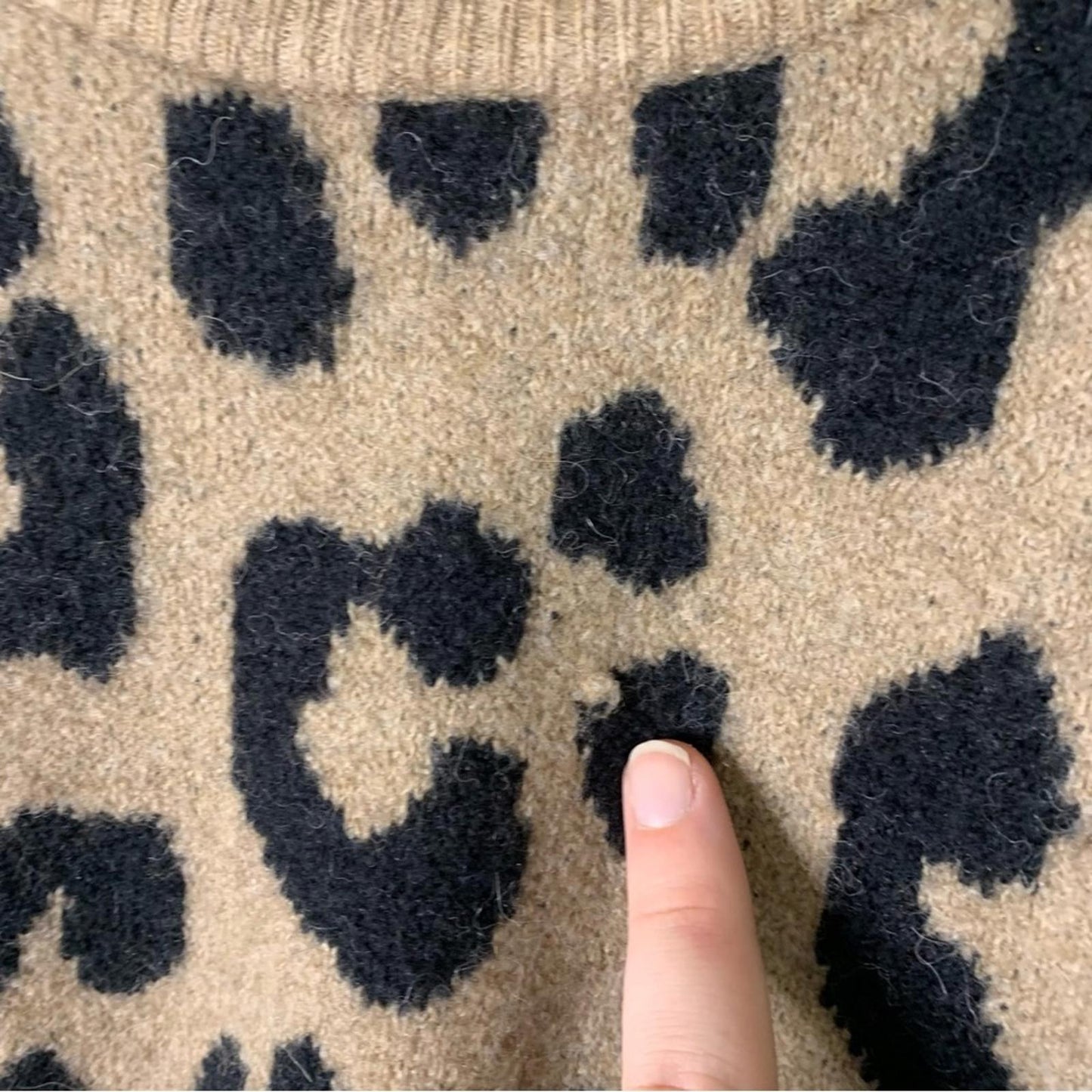 J. Crew Leopard Print Sweater Animal Print Pullover