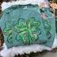 Colorful Shamrock Comfort Colors T-Shirt