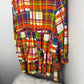 Grace + Emma Colorful Plaid Women's Dress