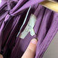 Easel Purple Dull Satin Maxi Dress S