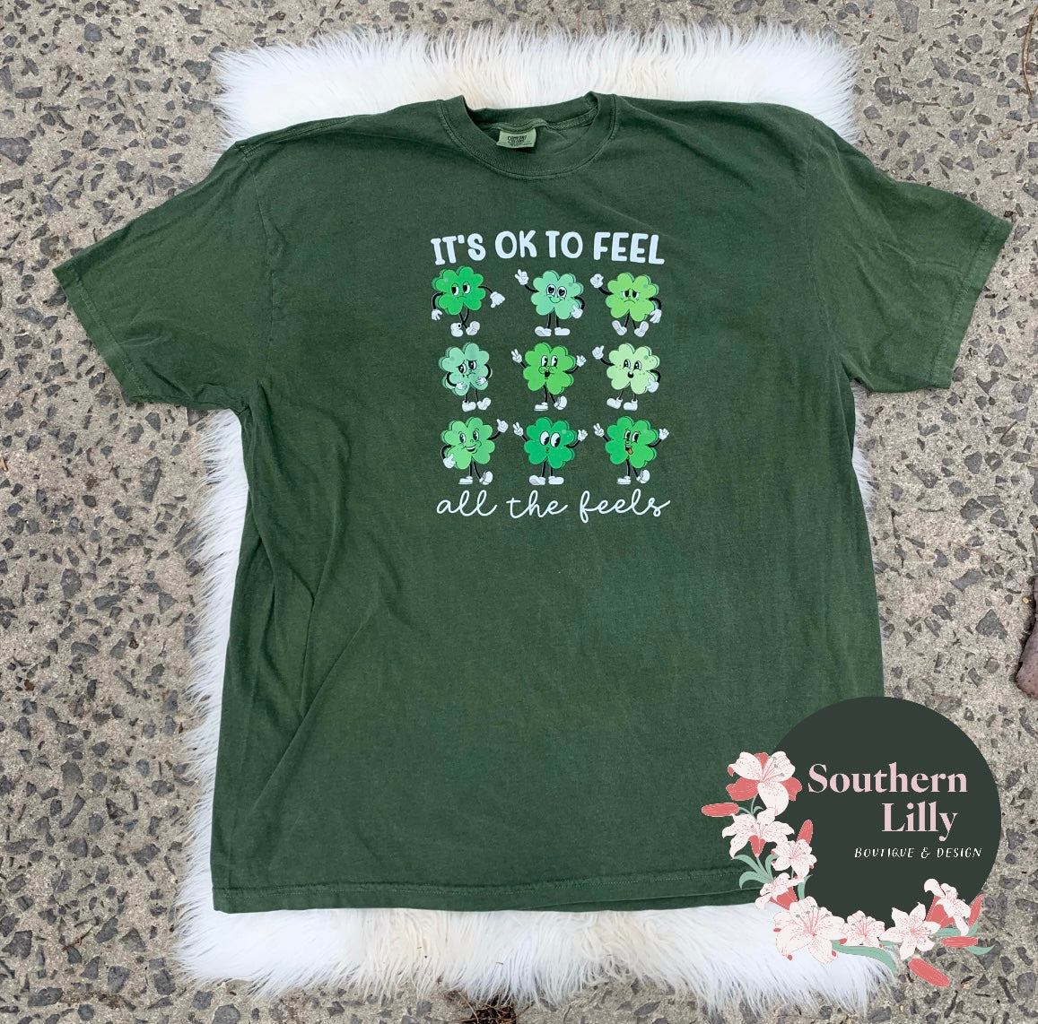 It’s Ok To Feel All The Feels Comfort Colors T-Shirt