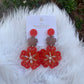 Treasure Jewels Hibiscus Earrings