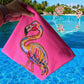 Tropical Flamingo Vibes Comfort Colors T-Shirt