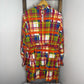 Grace + Emma Colorful Plaid Women's Dress