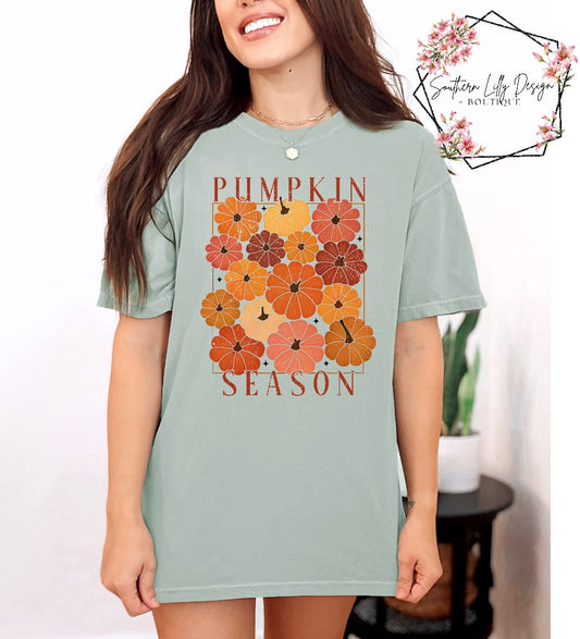 Pumpkin Season Pumpkins Comfort Colors T-Shirt