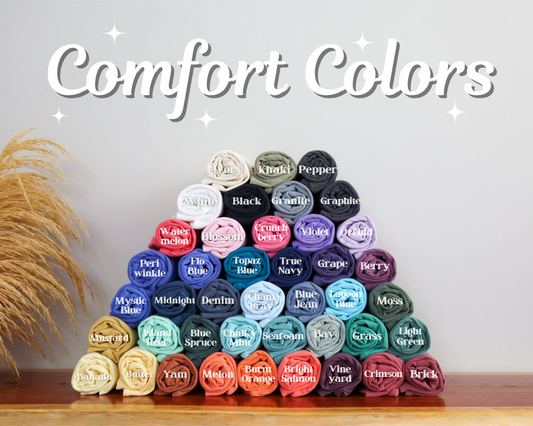 BUILD YOUR OWN Comfort Colors Short Sleeve T-Shirt