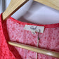 Easel Red Babydoll Blouse S