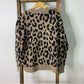 J. Crew Leopard Print Sweater Animal Print Pullover
