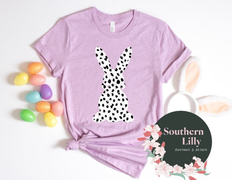 Bella Canvas Dalmatian Bunny T-Shirt