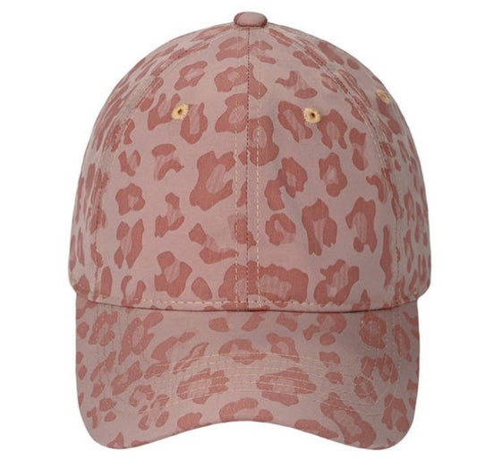 C.C Pink Leopard Hat