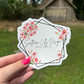 Southern Lilly Design 4” Sticker