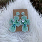 Mint Beaded across Earrings