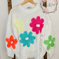 Katydid Oversized Knit Daisy Sweater