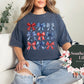 4th Of July Coquette Bows Comfort Colors T-Shirt