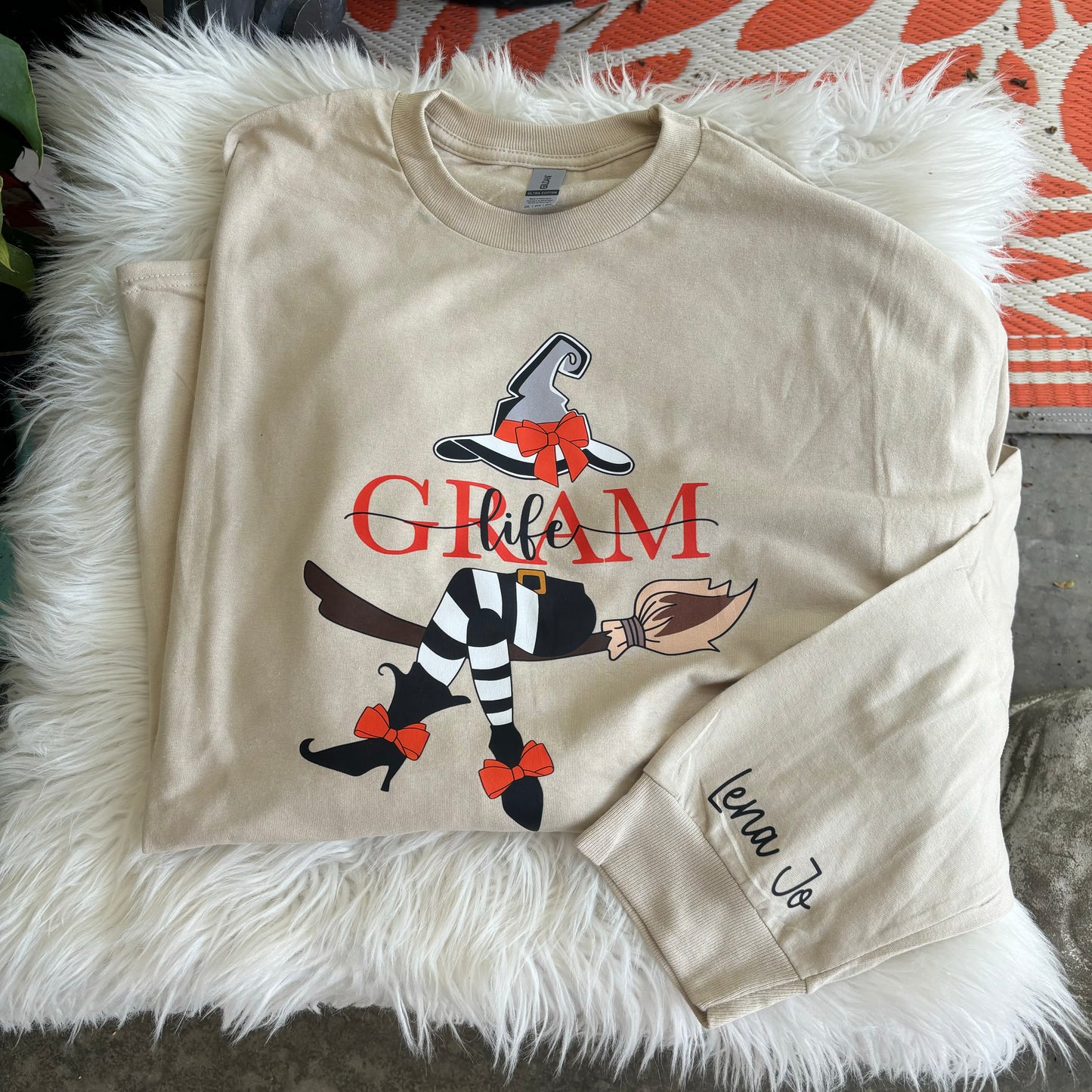 Custom Title Witch Name Sweatshirt