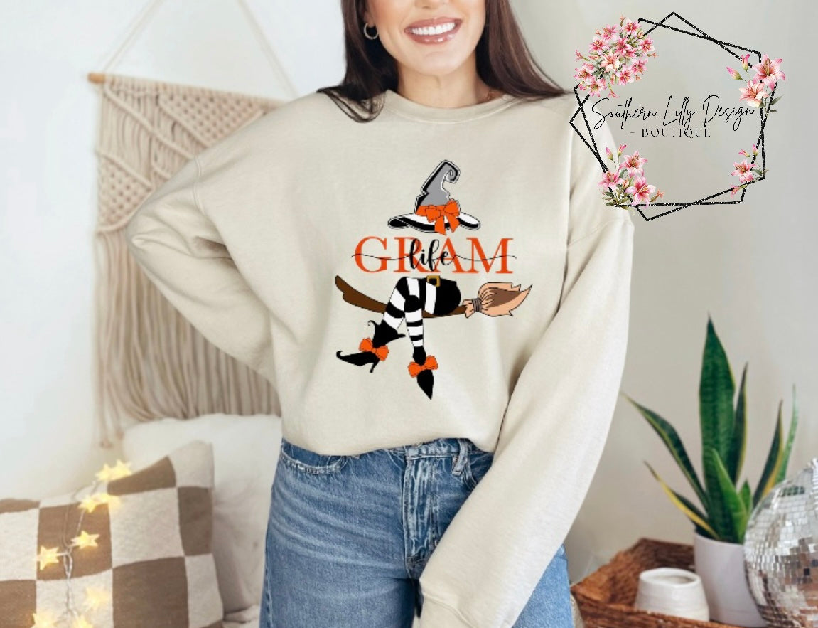 Custom Title Witch Name Sweatshirt