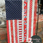 USA Patchwork Outdoor Garden Flag