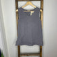 Easel Gauze Gray Tank Top Blouse S