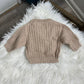 Olive & Cradle Chunky Knit Baby Sweater