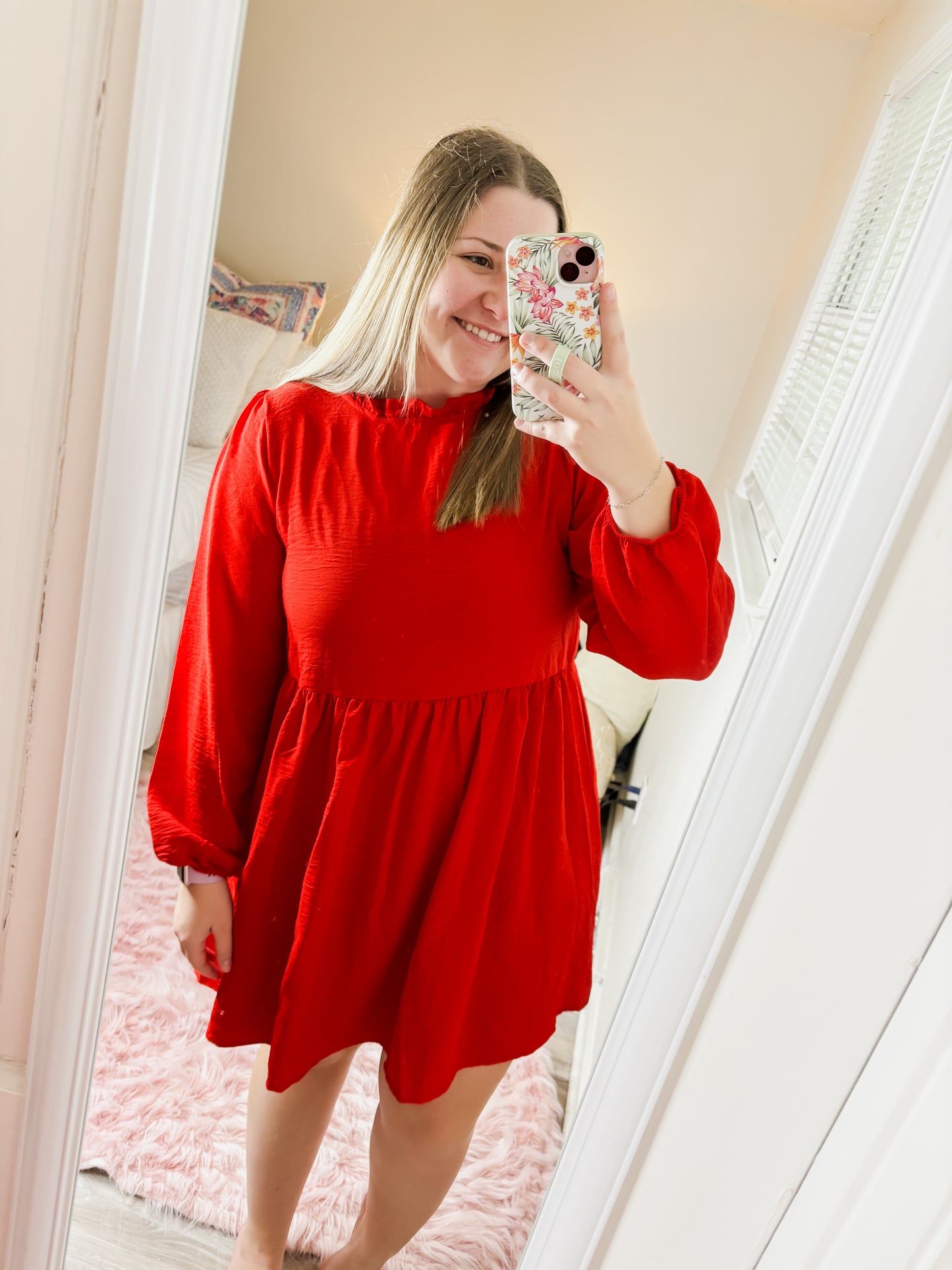 Beeson River Red Holiday Dress