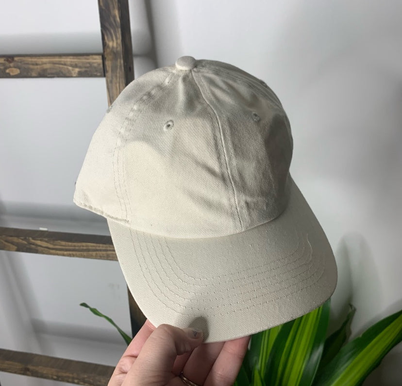 C.C Ivory Classic Baseball Hat