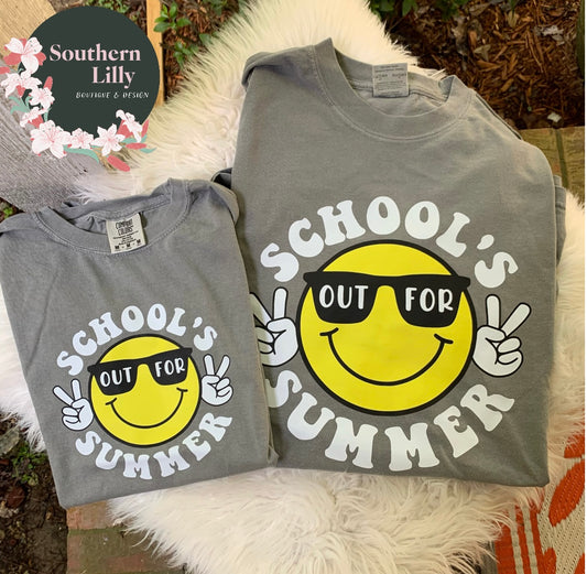 School's Out for Summer Comfort Colors T-Shirt