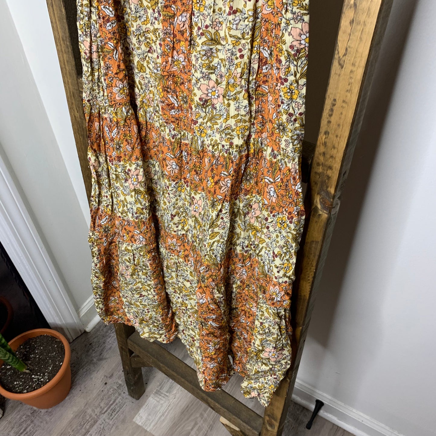 Easel Patterned Dress S