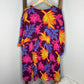 Easel Floral V-Neck Flowy Dress