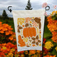 Fall Pumpkin Garden Flag