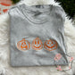 Spooky Pumpkins Embroidered Comfort Colors T-Shirt