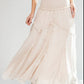 Easel Flowy Maxi Ruffle Skirt S