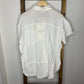 Easel White Gauze Button Down Shirt S