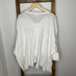 Easel White Oversized Blouse S