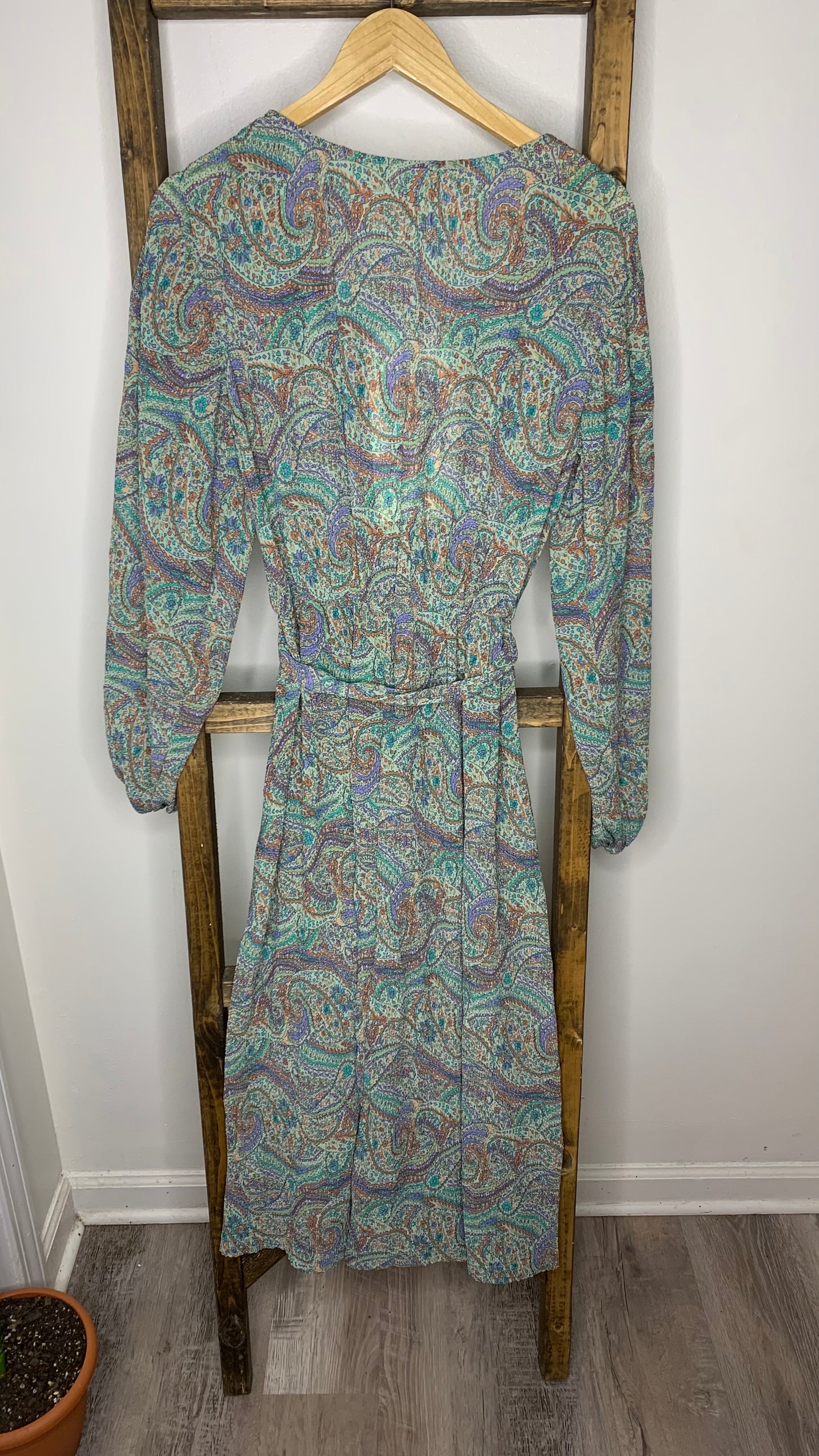 Easel Paisley Maxi Dress S