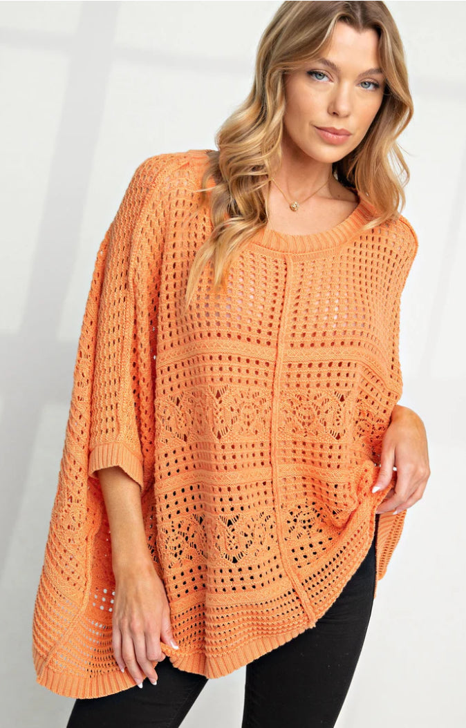 Easel Knitted Oversized Sweater S