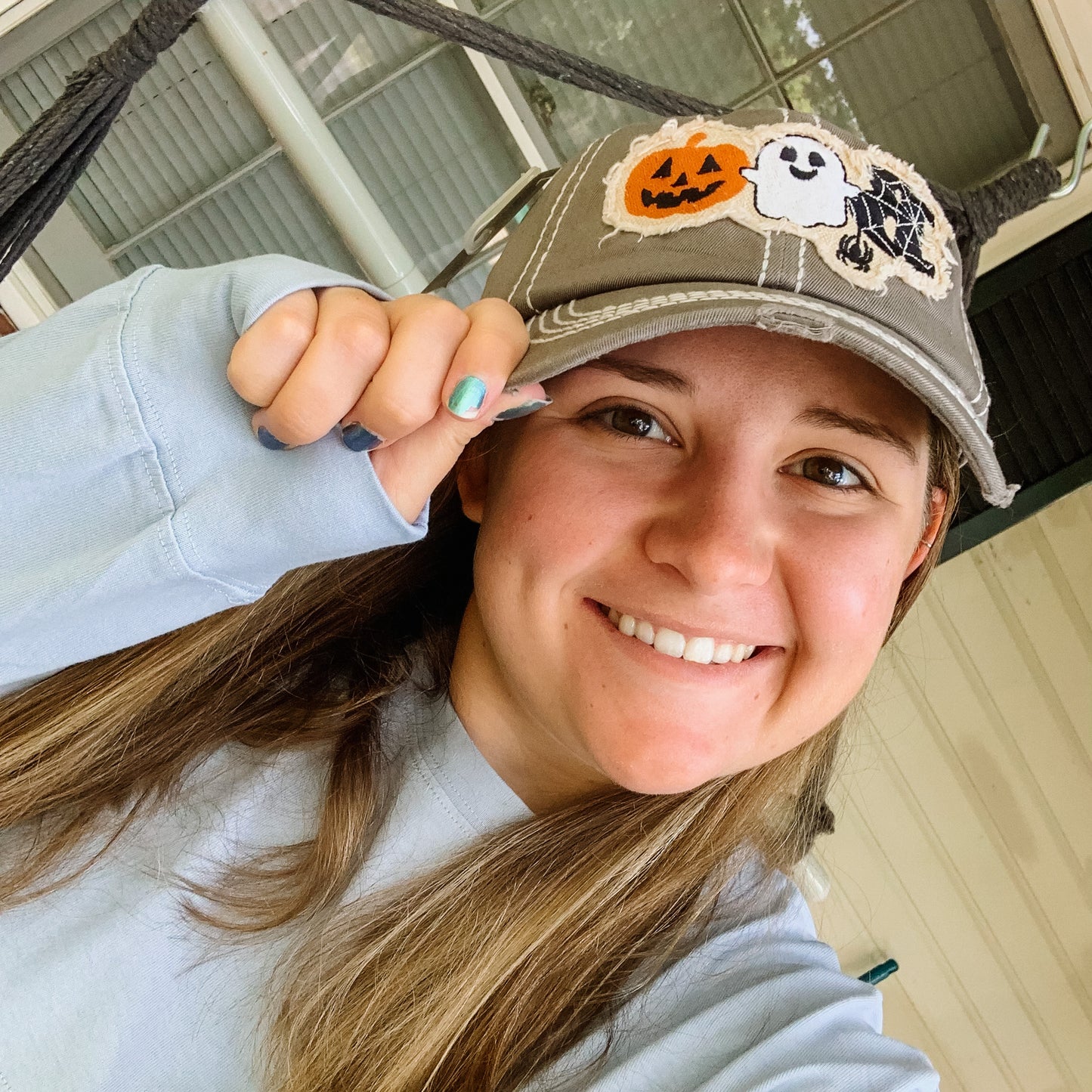 BOO Embroidered Hat