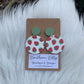 Strawberry Clay Earrings