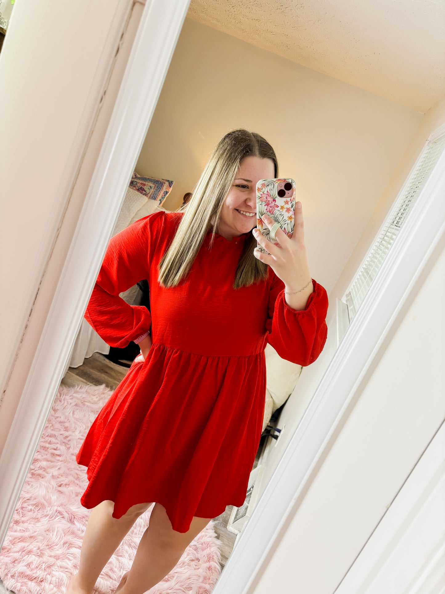 Beeson River Red Holiday Dress