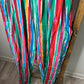 Colorful Striped Wide Leg Jumpsuit – Vibrant Summer Outfit for Women