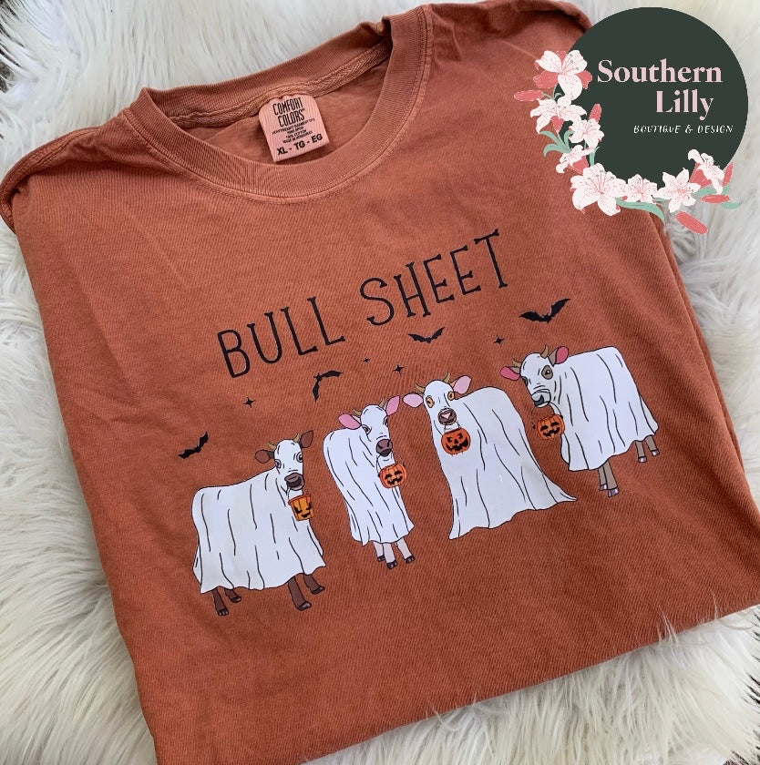 Bullsheet Cows Comfort Colors T-Shirt