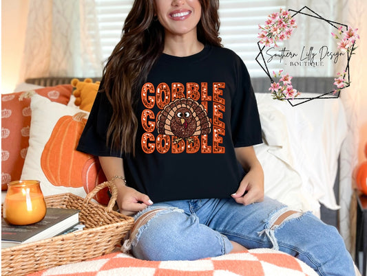 Gobble Gobble Gobble Comfort Colors T-Shirt