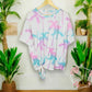 Fantastic Fawn Colorful Palm Trees Oversized Top