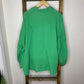 Easel Green Oversized Button Down Blouse S