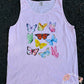 Butterflies Collage Comfort Colors Tank Top