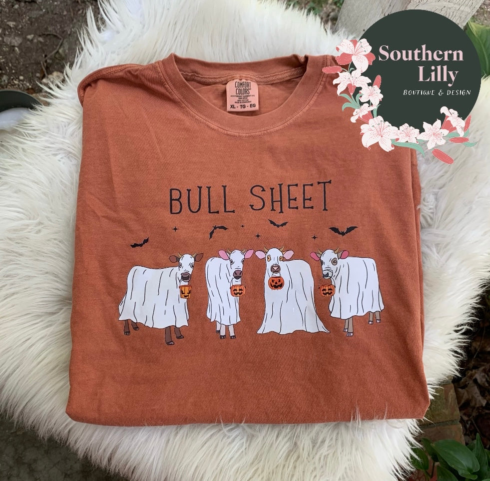 Bullsheet Cows Comfort Colors T-Shirt